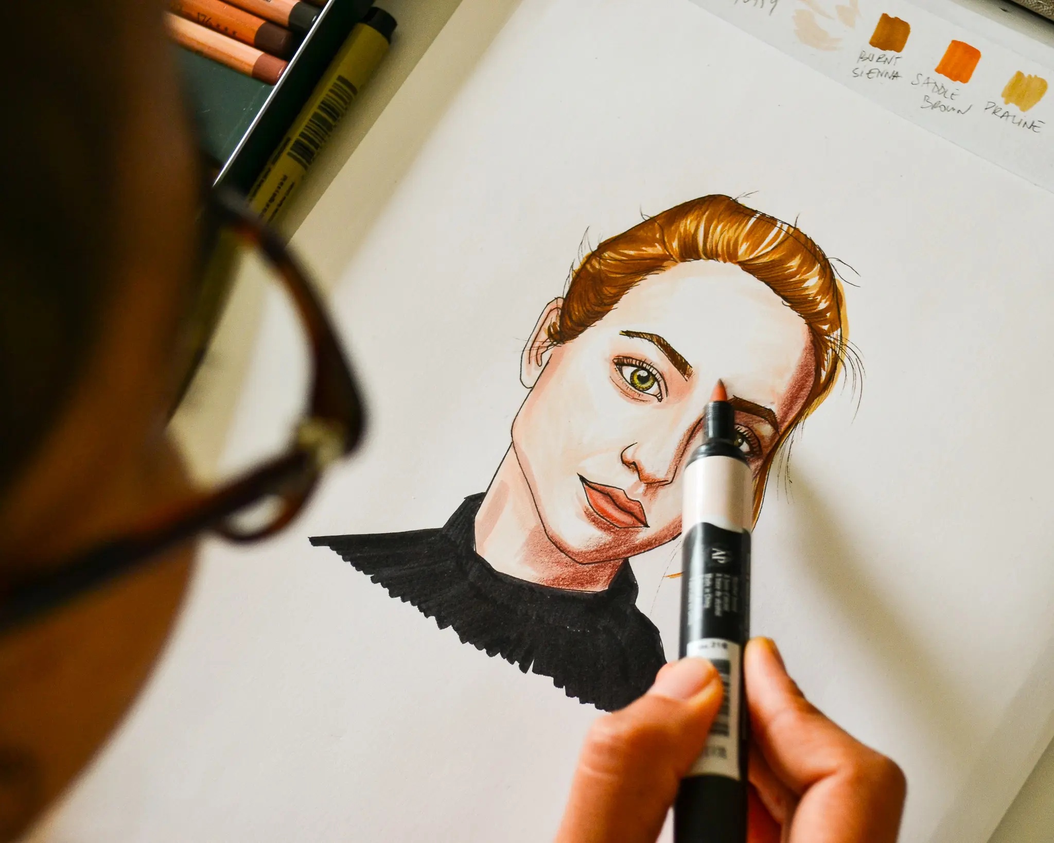 Portrait de l'artiste