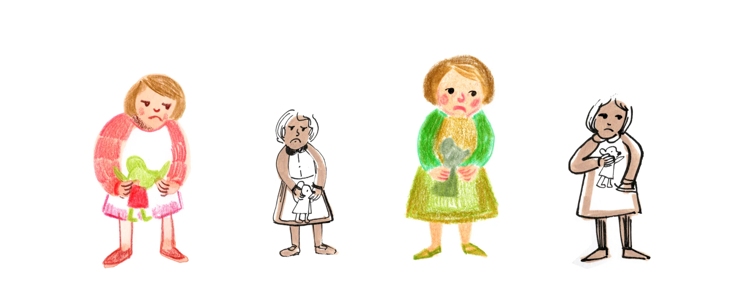 Aperçu du projet Personnages